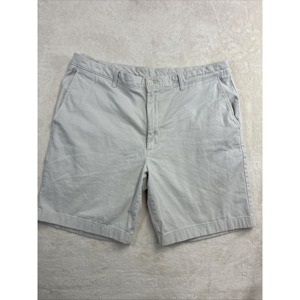 Roundtree & Yorke Men's Khaki‎ Tan Size 40 Shorts 8.5" inseam
